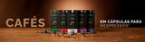 Banner Black November cafés em cápsulas para maquinas Nespresso com desconto 25%OFF durante o mês de Novembro inteiro
