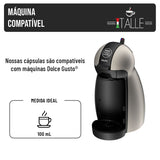 Kit Lácteos Italle - 20 cápsulas compatíveis Dolce Gusto®