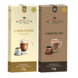 Kit Lácteos Italle - 20 cápsulas compatíveis Nespresso®